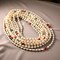 Handmade Barati Swagat Mala 6/24 Ct. - Artificial Moti Pearl Milni Mala for Wedding Baraat, Reception Guest Welcome, Favors, Giveaways & Gifting